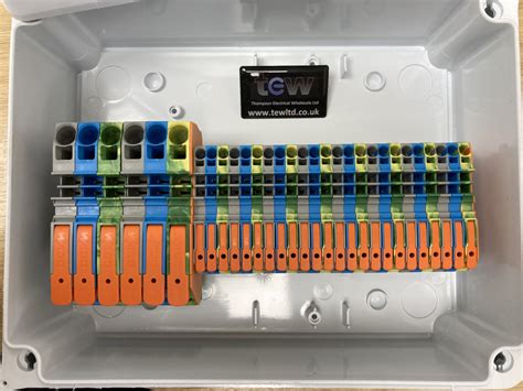 wago instead of junction box|wago consumer unit junction box.